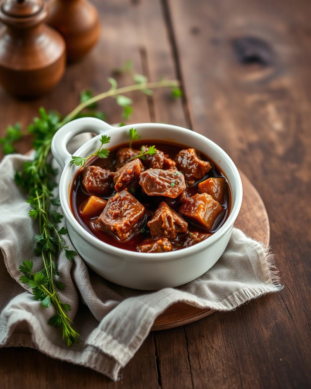 Slow-Cooked Beef